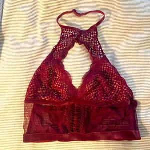 Size Small, Victorias Secret bralette.